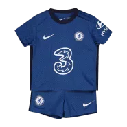 Kid's Nike Chelsea Home Soccer Jersey Kit(Jersey+Shorts) 2020/21 - soccerdealshop