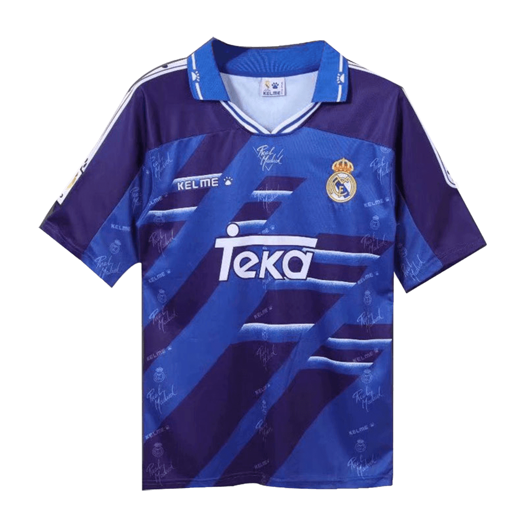 Real Madrid Retro Replicas football shirt 1996 - 1997. Sponsored by Teka