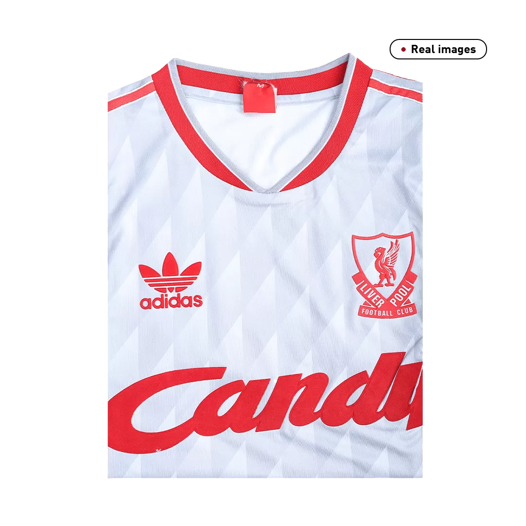 1989-91 Liverpool FC away jersey - M • RB - Classic Soccer Jerseys