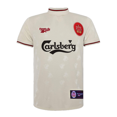 Retro 1996/97 Liverpool Away Soccer Jersey - Soccerdeal