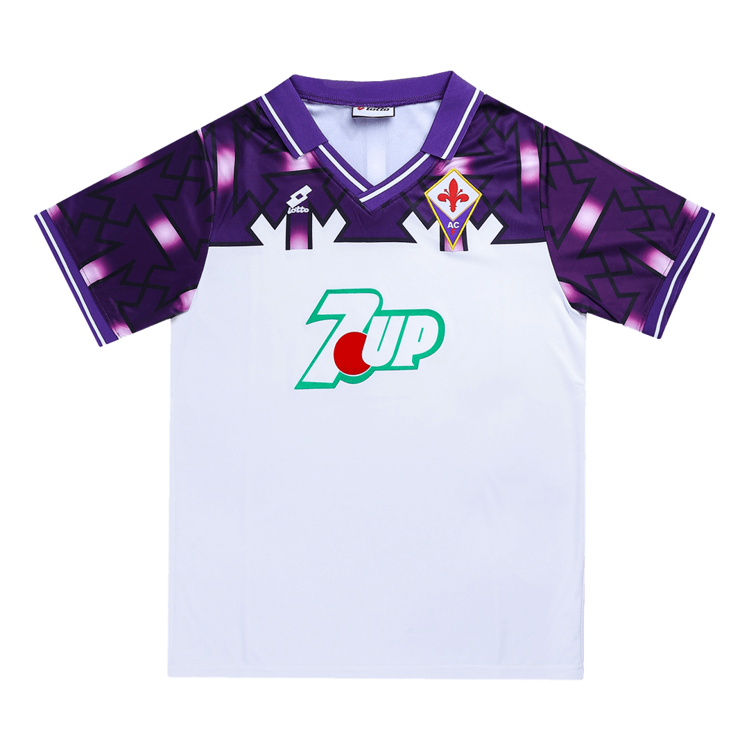 Retro 1992/93 Fiorentina Away Soccer Jersey - soccerdeal