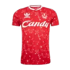 Retro 1989/91 Liverpool Home Soccer Jersey - soccerdealshop