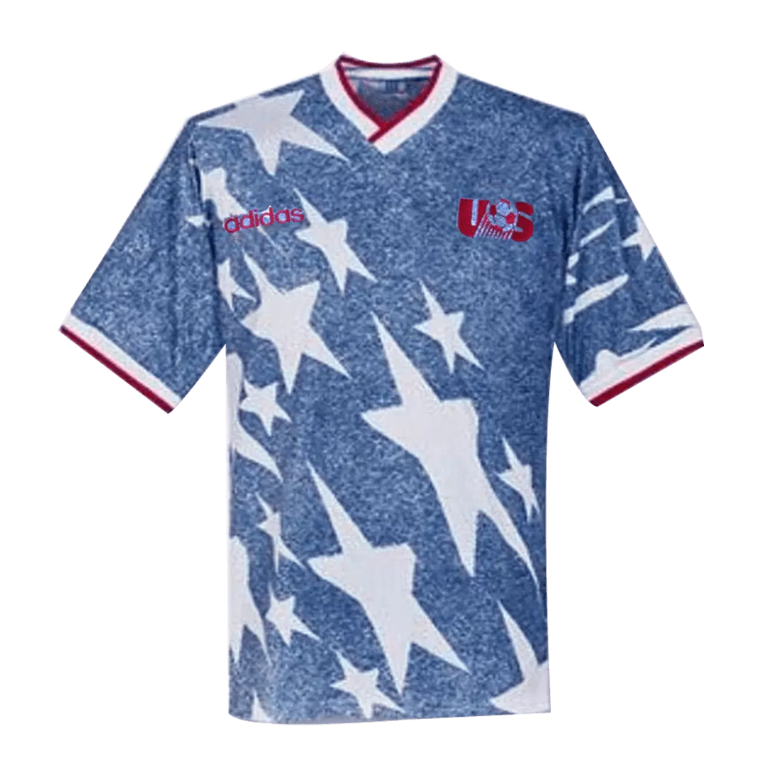 Retro 1994 USA Away Soccer Jersey