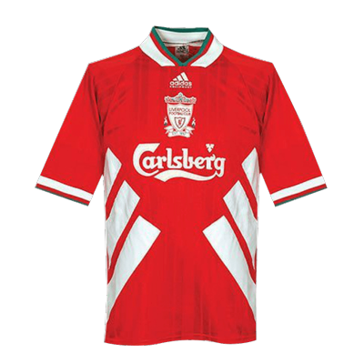 Retro 1993/95 Liverpool Home Soccer Jersey - Soccerdeal