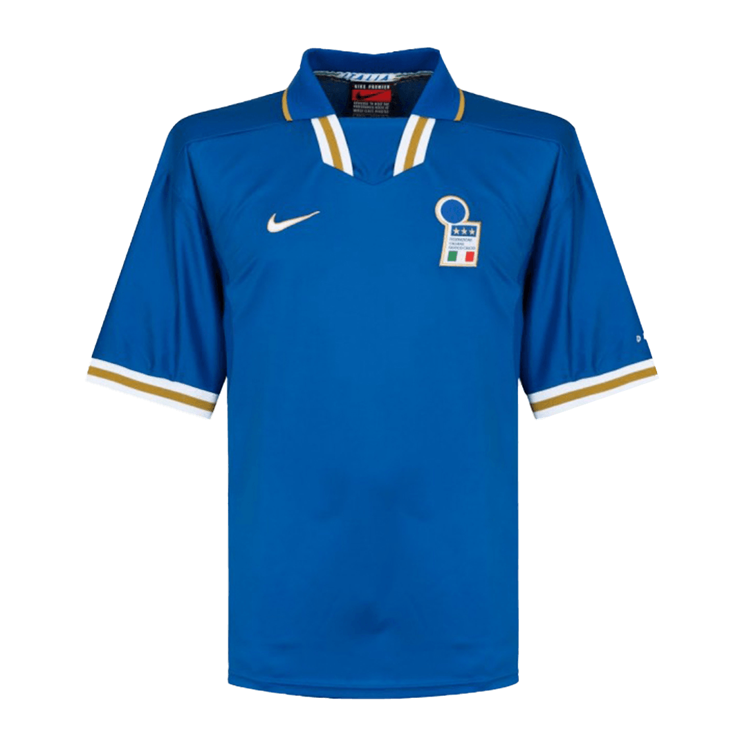 Retro 1996 Italy Home Soccer Jersey - soccerdeal
