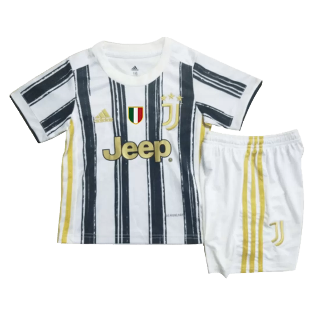 Adidas Juventus Home Soccer Jersey Kit(Jersey+Shorts) 2020/21