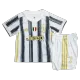 Juventus Home Soccer Jersey Kit(Jersey+Shorts) 2020/21 - soccerdeal
