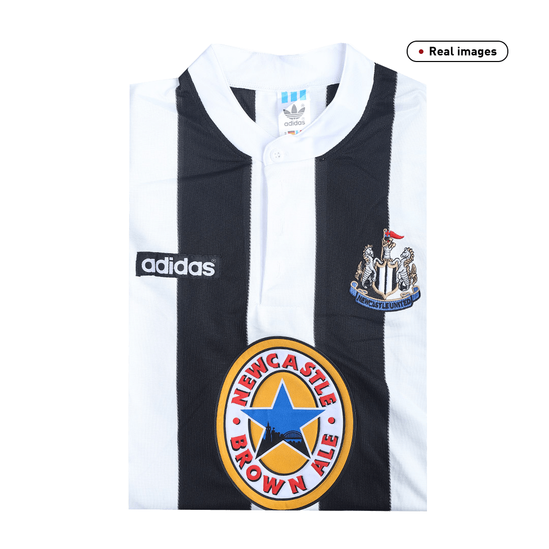 Retro 1995/97 Newcastle Home Soccer Jersey - soccerdeal