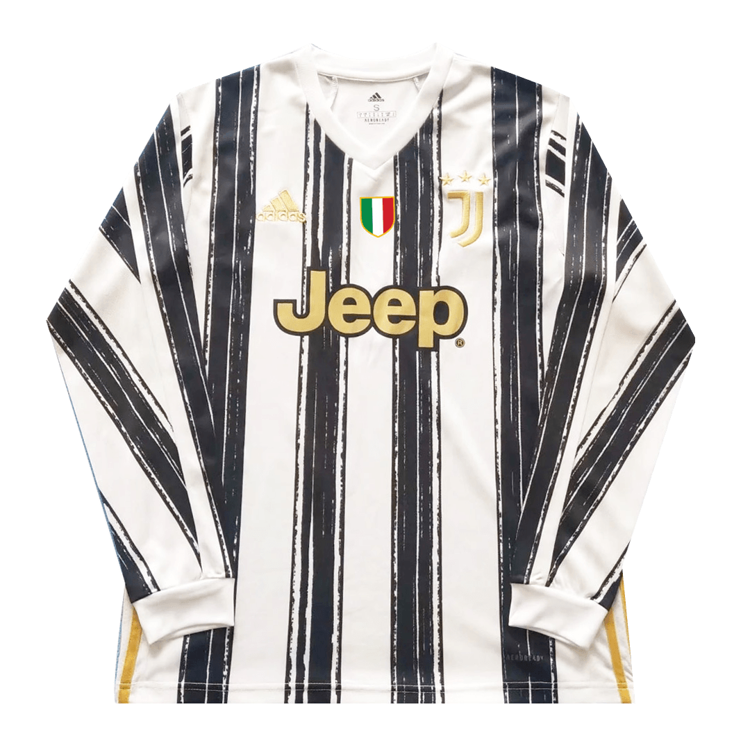 Adidas Juventus Away Long Sleeve Soccer Jersey 2020/21