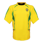 Retro 2002/03 Brazil Home Soccer Jersey