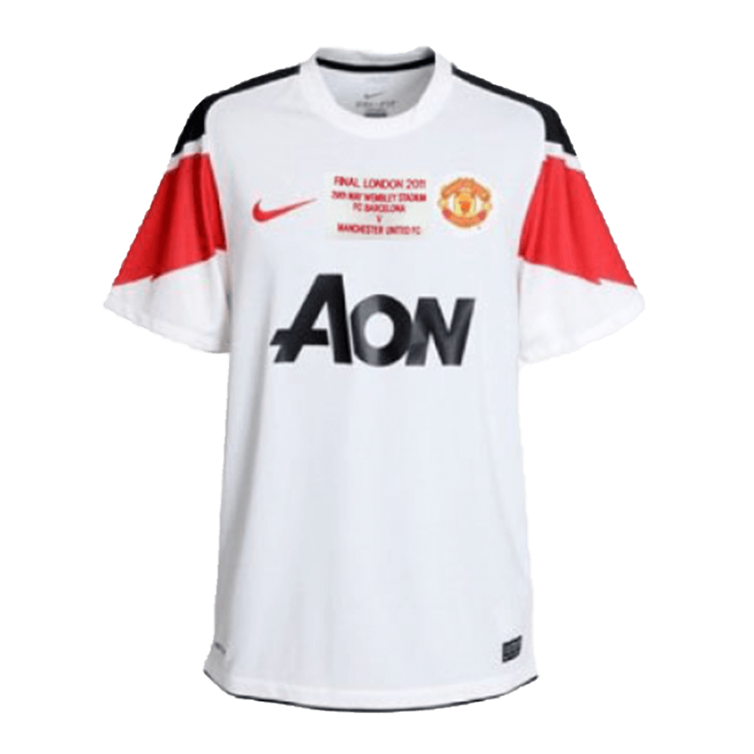 Retro 2010/11 Manchester United Away Soccer Jersey - soccerdeal