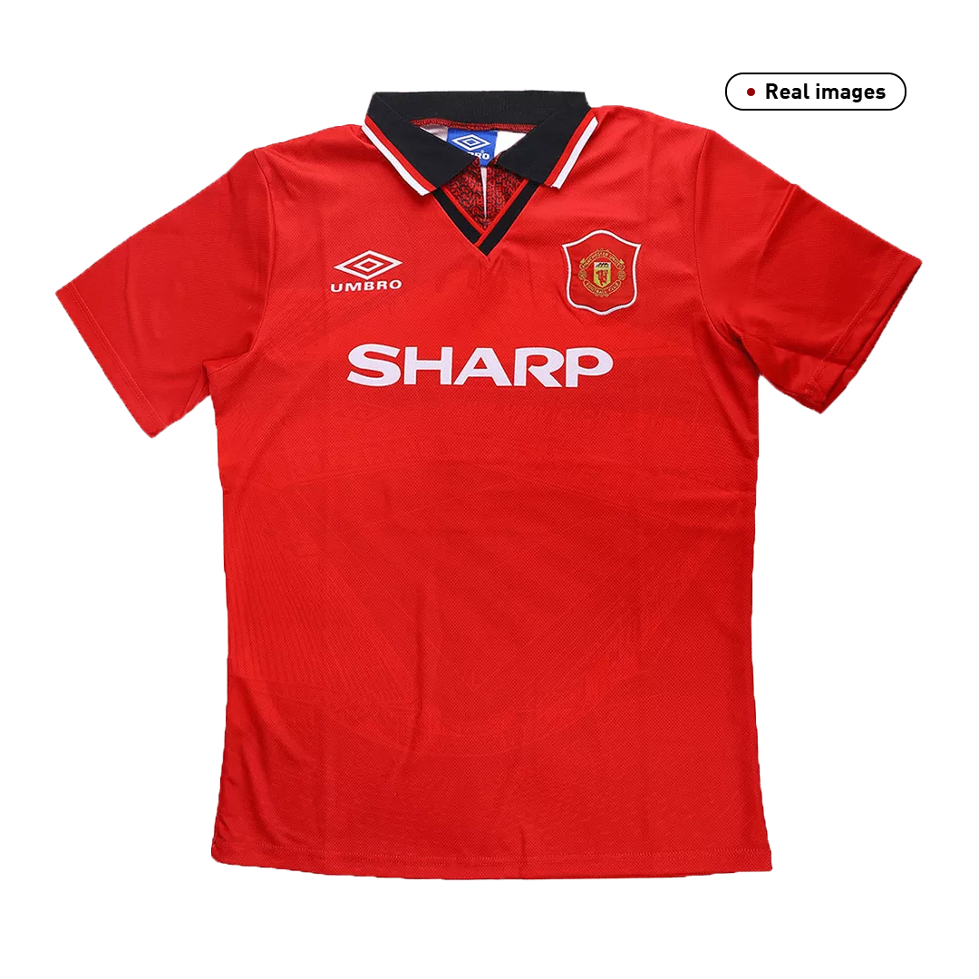 Retro 1994/95 Manchester United Home Soccer Jersey - soccerdealshop