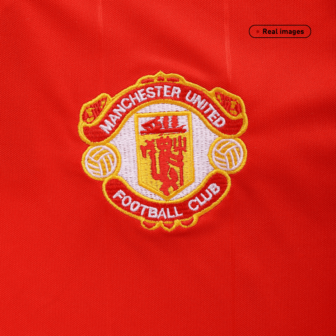 Retro 1982/84 Manchester United Home Soccer Jersey - soccerdeal