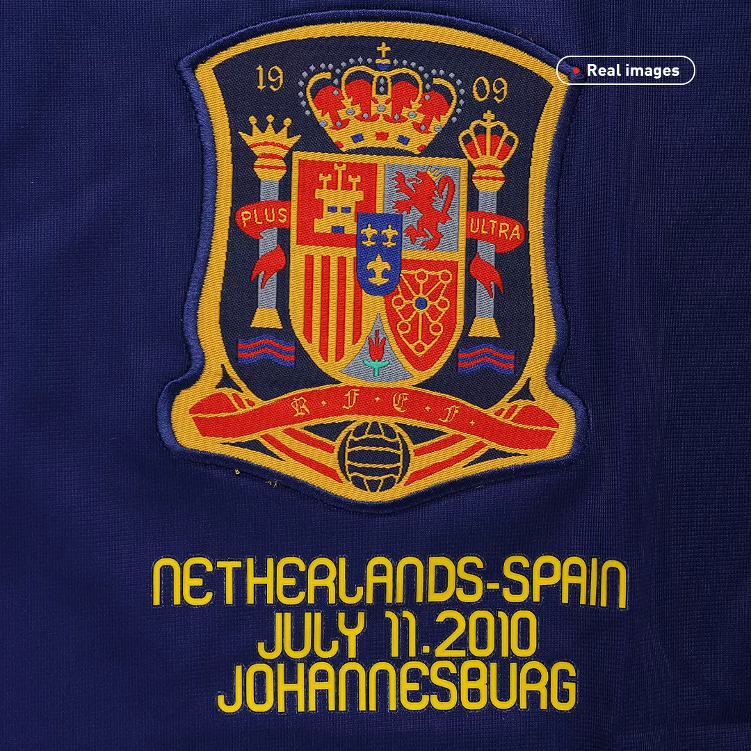 Spain Away 2010 Long Sleeve Retro Jersey – FPT Sportz LLC