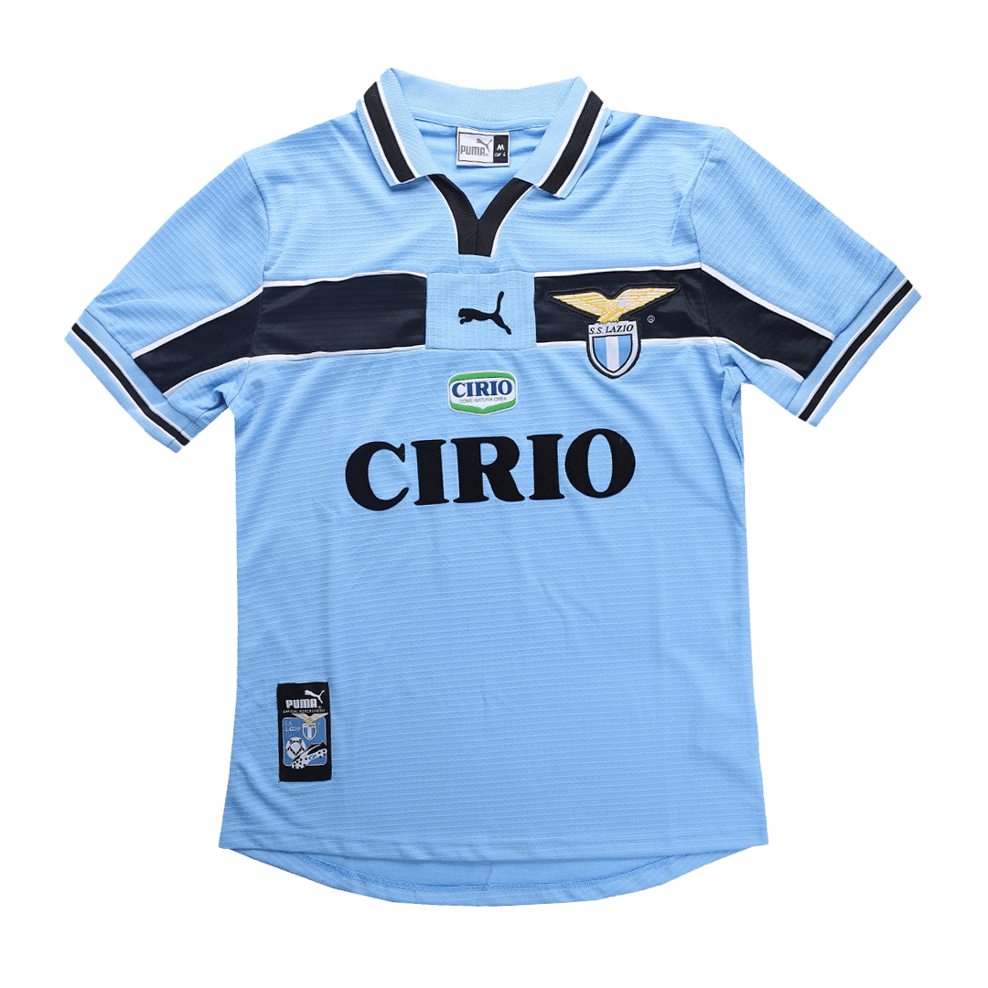 Retro 1999/00 Lazio Home Soccer Jersey - soccerdeal