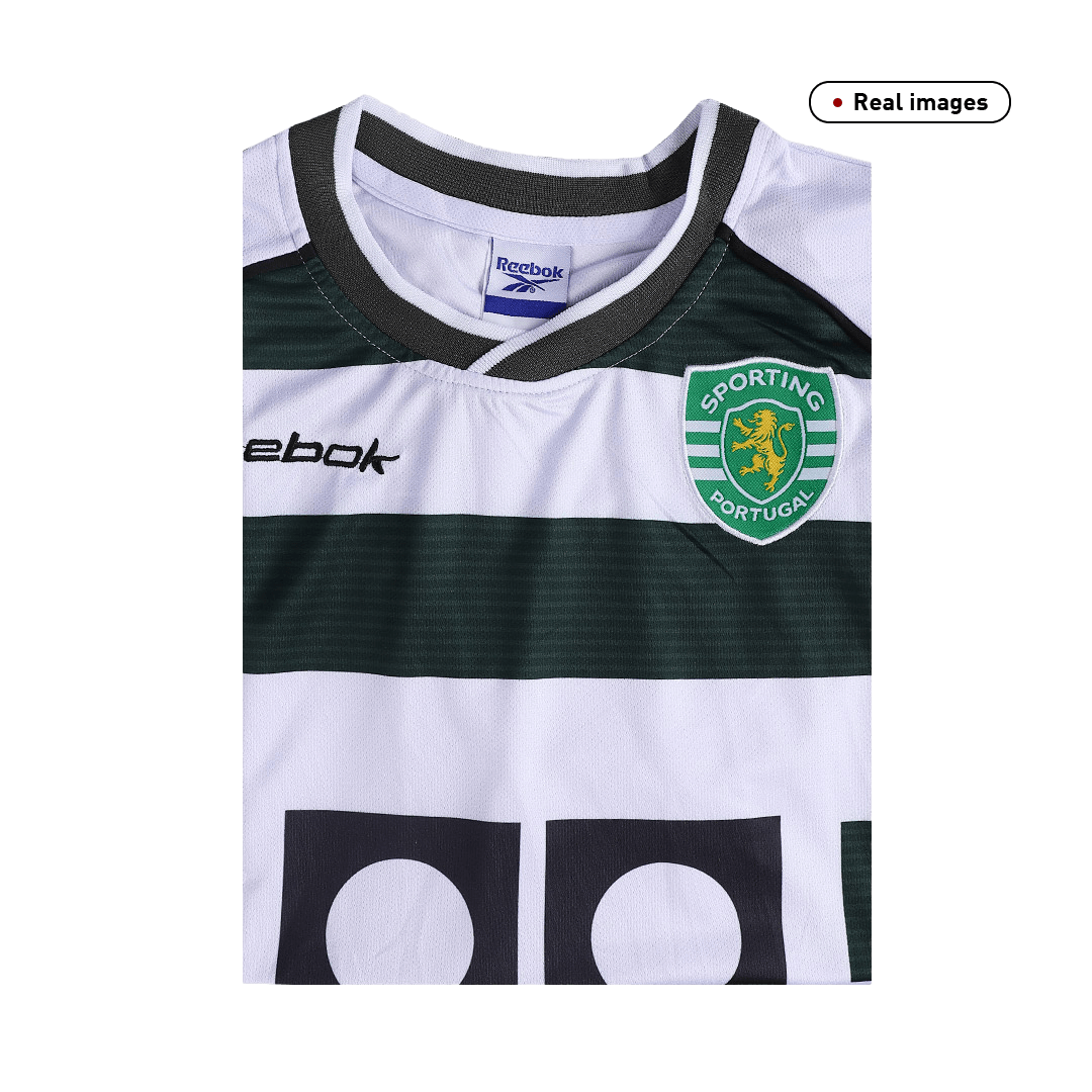 Retro 2001/3 Sporting CP Home Soccer Jersey - soccerdeal