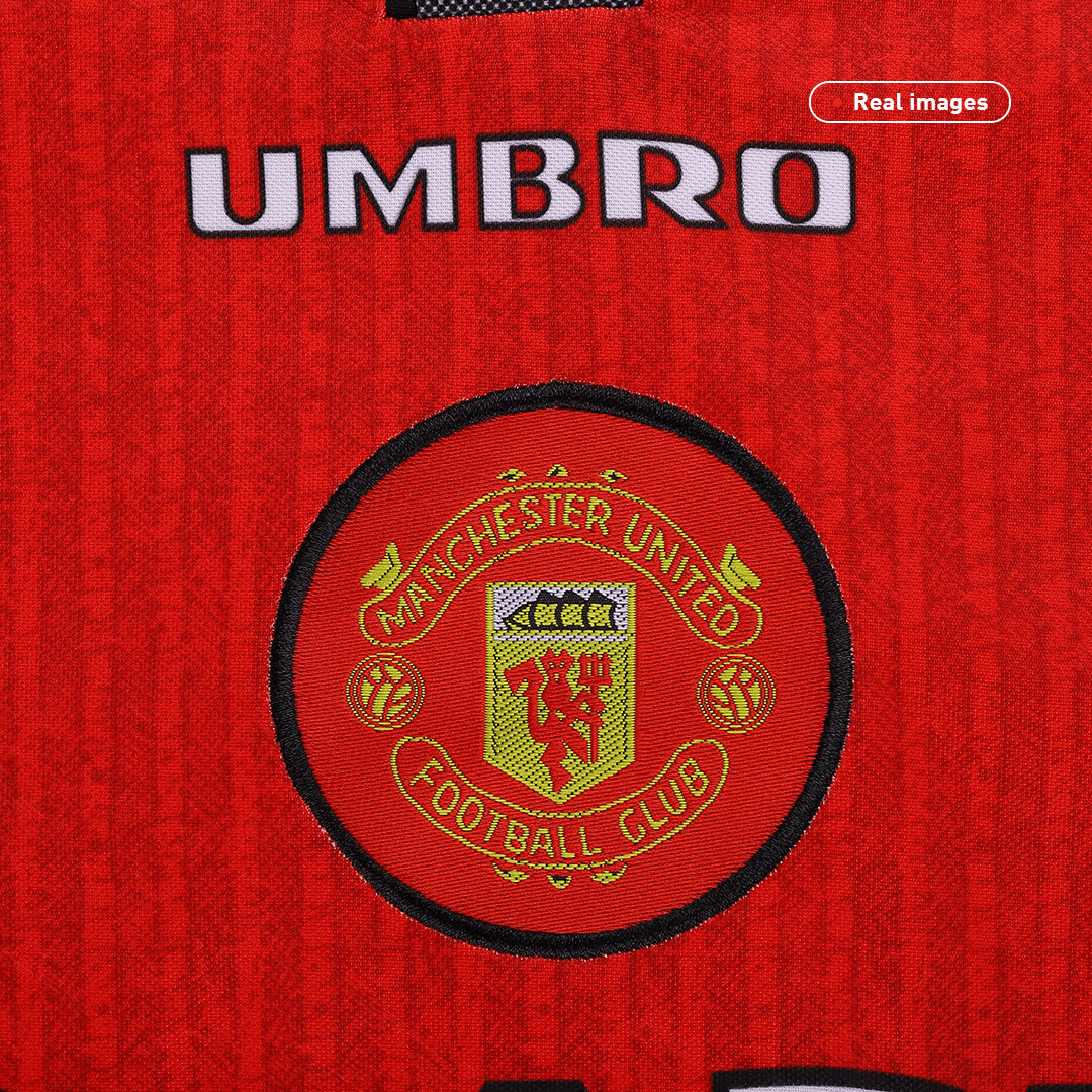 Retro 1996/97 Manchester United Home Soccer Jersey - soccerdeal