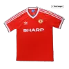 Retro 1982/84 Manchester United Home Soccer Jersey - Soccerdeal