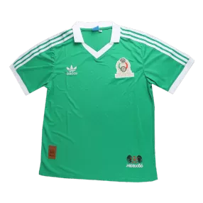 Retro 1986 Mexico Home Soccer Jersey - soccerdeal