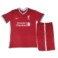 Kid's Nike Liverpool Home Soccer Jersey Kit(Jersey+Shorts) 2020/21 - soccerdealshop