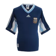 Retro 1998 Argentina Away Soccer Jersey - soccerdealshop