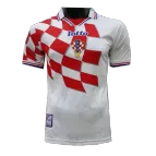 Retro 1998 Croatia Home Soccer Jersey - soccerdealshop