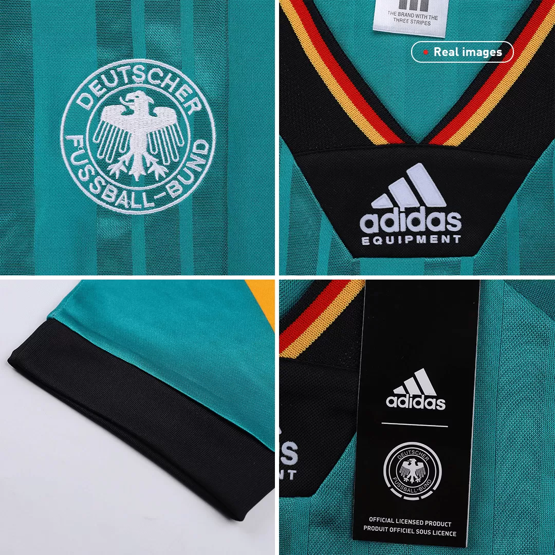 Germany 1992 Euros Retro Away Jersey Men Adult