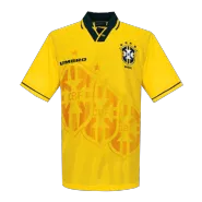 Retro 1993/94 Brazil Home Soccer Jersey - soccerdealshop