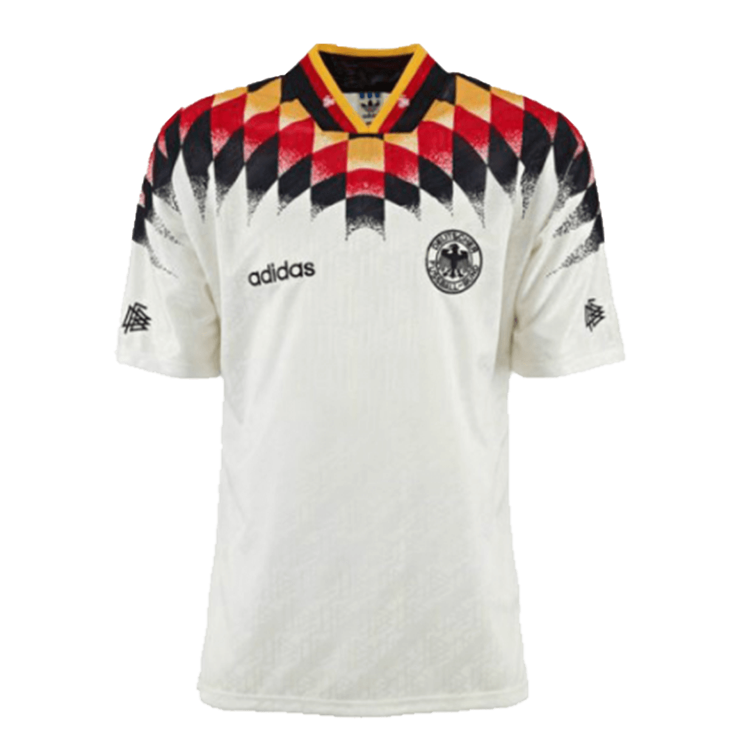 Retro 1994 Germany Home Soccer Jersey - soccerdeal