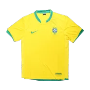 Retro 2006 Brazil Home Soccer Jersey - soccerdealshop