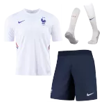 Nike France Away Soccer Jersey Kit(Jersey+Shorts+Socks) 2020 - soccerdealshop