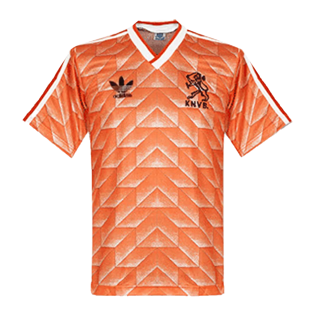 Retro 1988 Netherlands Home Soccer Jersey