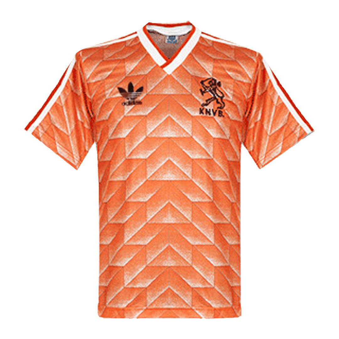Retro 1988 Netherlands Home Soccer Jersey - Soccerdeal