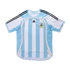 Retro 2006 Argentina Home Soccer Jersey - soccerdealshop