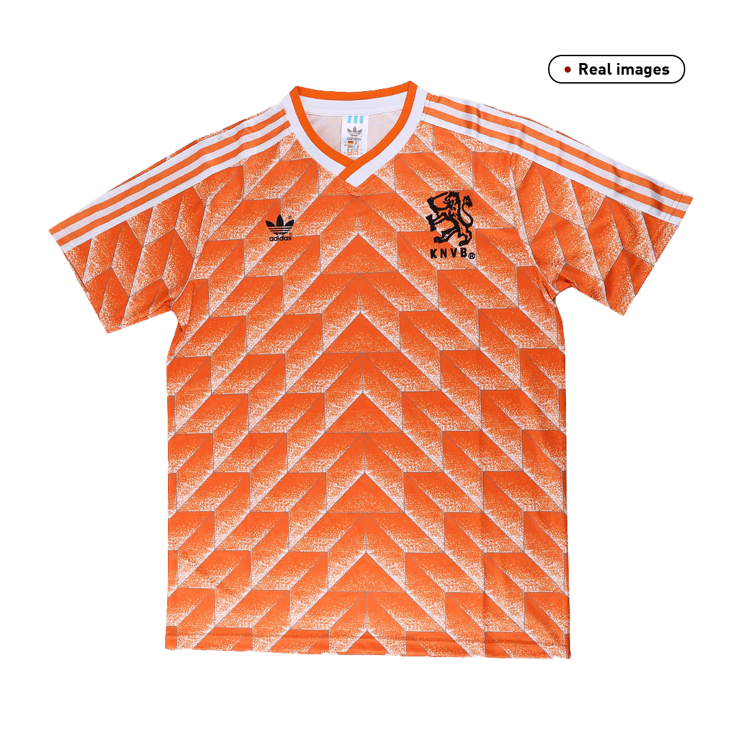 Retro 1988 Netherlands Home Soccer Jersey