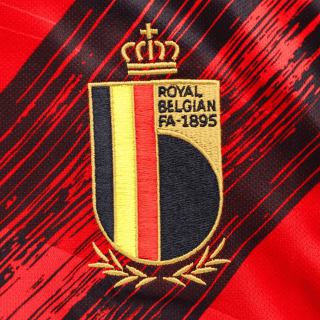 R.LUKAKU #9 Belgium Home Soccer Jersey 2020 - soccerdeal