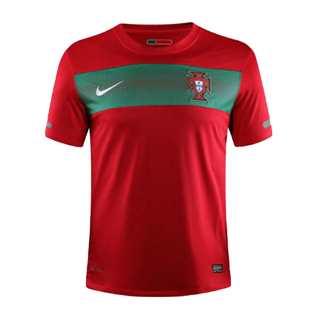 Retro 2010 Portugal Home Soccer Jersey