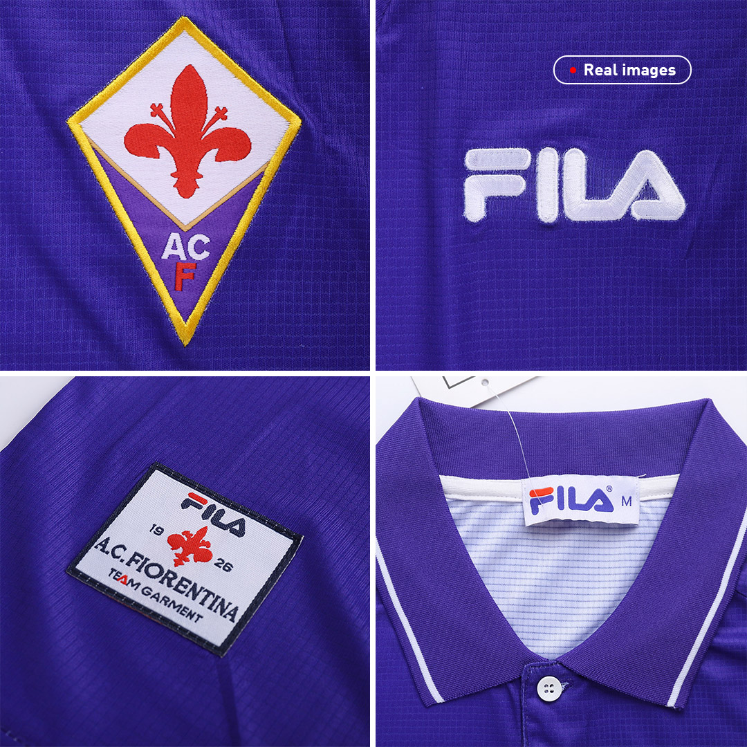 Retro 1998/99 Fiorentina Home Soccer Jersey