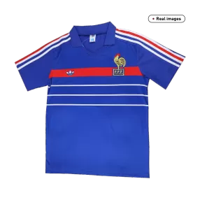 France 1998 Home Short Sleeve Maillot Retro Jersey [Free Shipping]