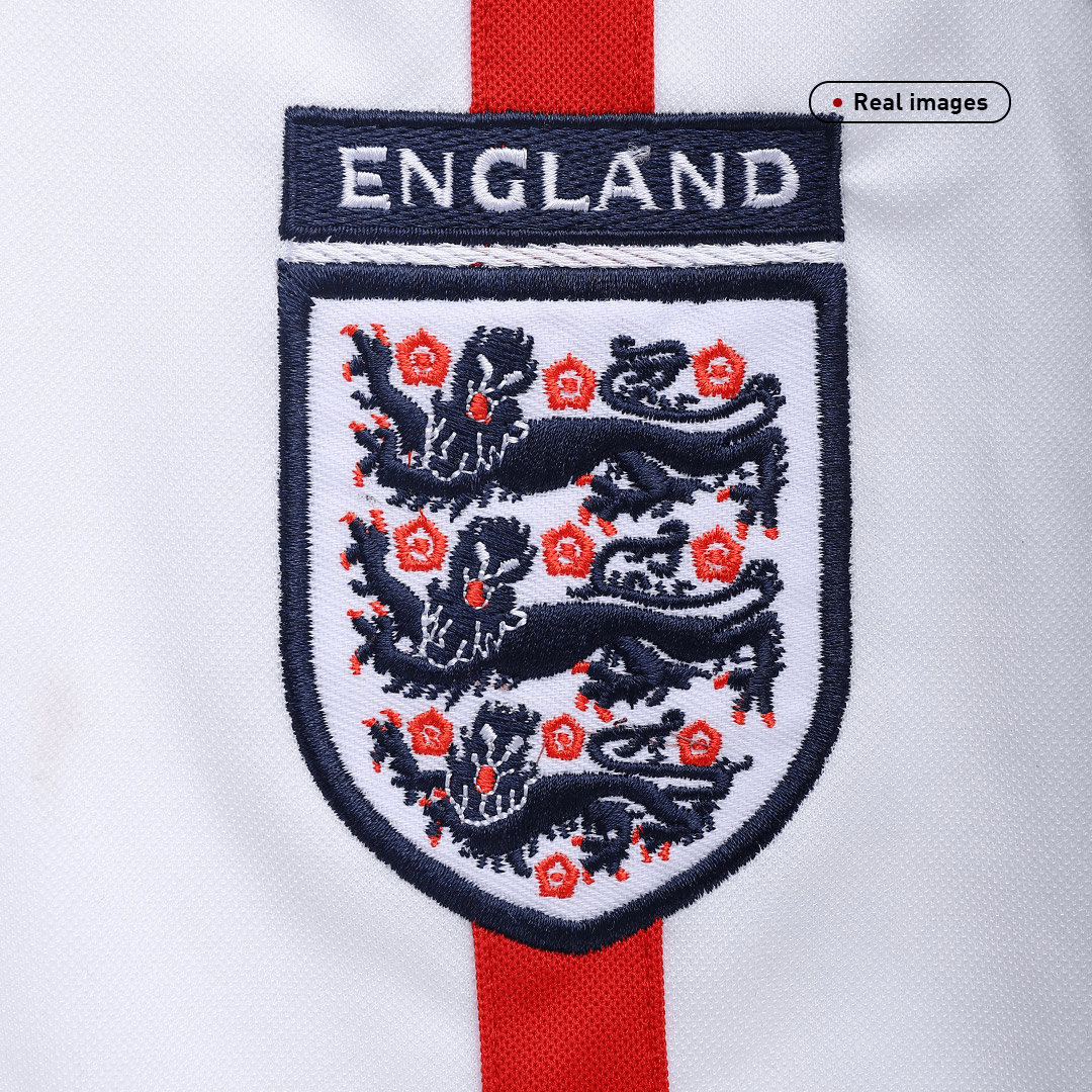 Retro BECKHAM #7 2002 England Home Soccer Jersey - Soccerdeal