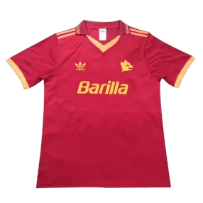 Retro 1992/94 Roma Home Soccer Jersey - soccerdealshop