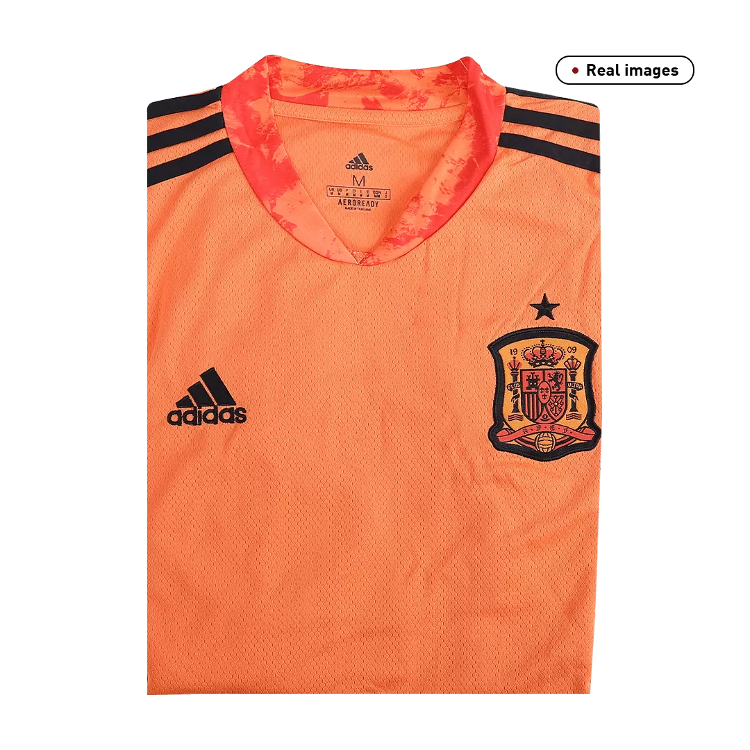 claramente Mal uso Europa Adidas Spain Goalkeeper Long Sleeve Soccer Jersey 2020