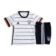 Kid's Adidas Germany Home Soccer Jersey Kit(Jersey+Shorts) 2020 - soccerdealshop