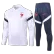 Nike France Zipper Sweatshirt Kit(Top+Pants) 2020 - White - soccerdealshop