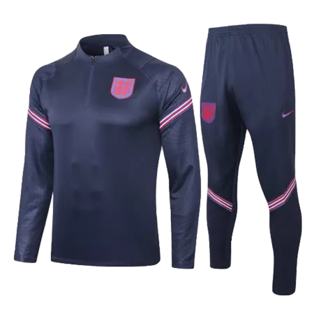 England Zipper Sweatshirt Kit(Top+Pants) 2020 - soccerdeal