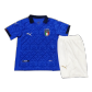 Kid's Puma Italy Home Soccer Jersey Kit(Jersey+Shorts) 2020