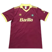 Retro 1991/92 Roma Home Soccer Jersey - soccerdeal