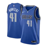 Dallas Mavericks Nowitzki #41 Swingman NBA Jersey - Icon Edition - soccerdeal