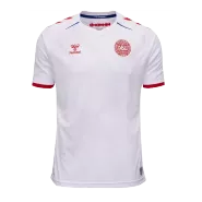 Replica Hummel Denmark Away Soccer Jersey 2021 - soccerdealshop
