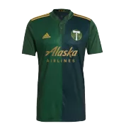 Authentic Portland Timbers Home Soccer Jersey 2021 - soccerdeal